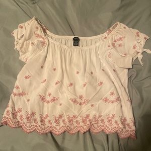 Off the Shoulders Crop Top